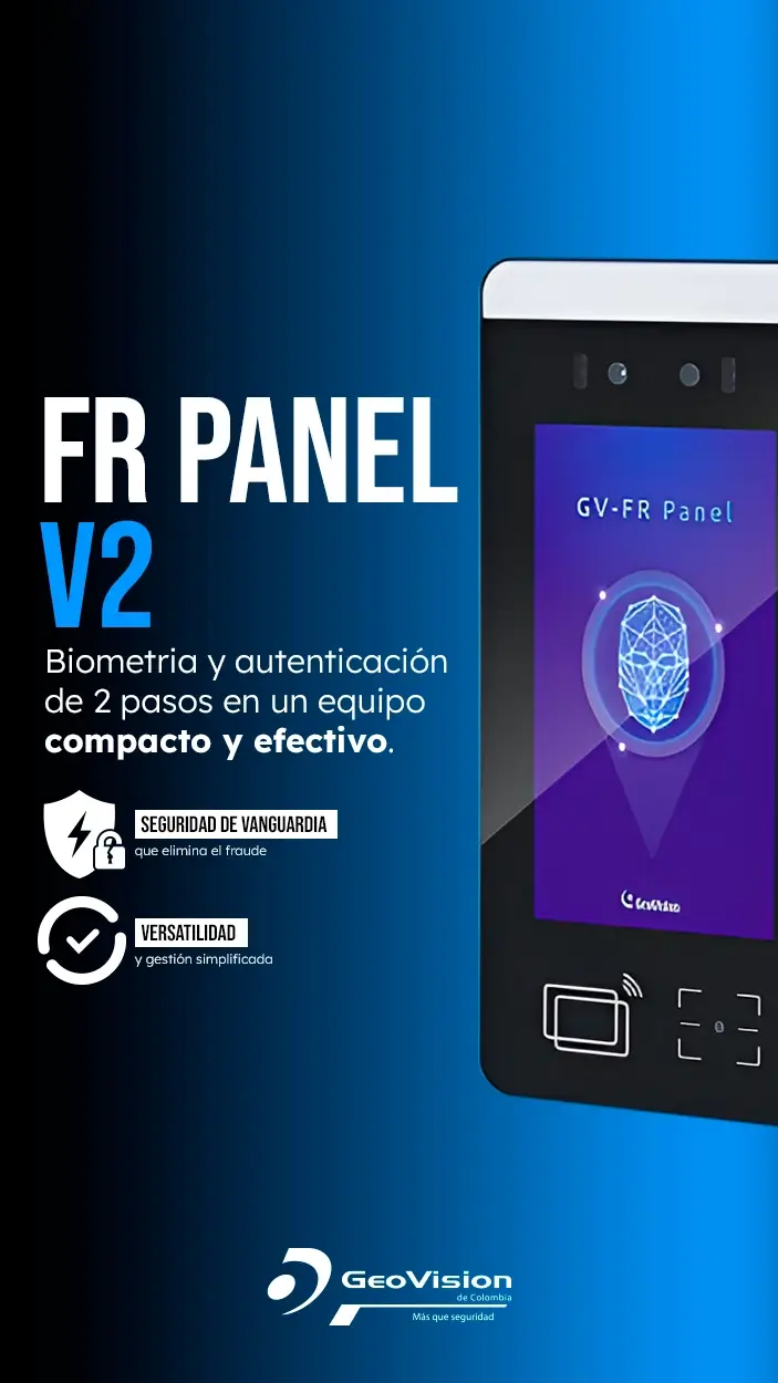 GV-FR Panel con reconocimiento facial